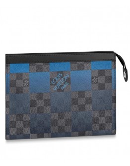 Louis Vuitton Pochette Voyage MM N60412 Blue