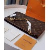 Louis Vuitton Chain Clutch M55646 Brown