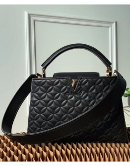 Louis Vuitton Capucines PM M55366 Black