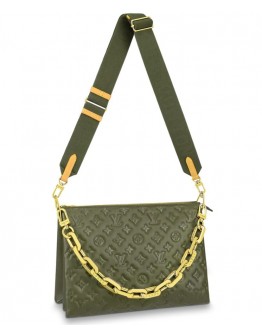 Louis Vuitton Coussin MM Bag M57782 Khaki