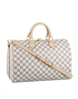 Louis Vuitton Damier Speedy N41002 White