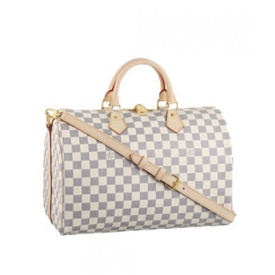 Louis Vuitton Damier Speedy N41002 White