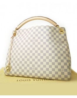 Louis Vuitton Damier Artsy N411173 White