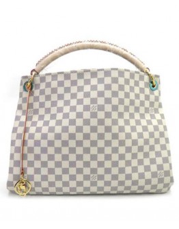 Louis Vuitton Damier Artsy N41174 White