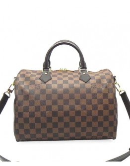 Louis Vuitton Damier Speedy N41183 Brown