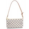 Louis Vuitton Damier Pochette Aessories N41207 White