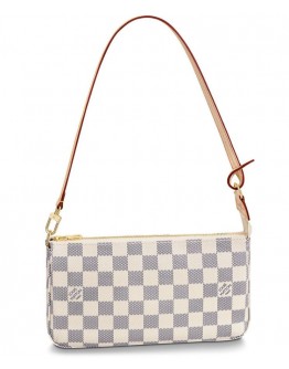 Louis Vuitton Damier Pochette Aessories N41207 White