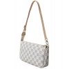 Louis Vuitton Damier Pochette Aessories N41207 White