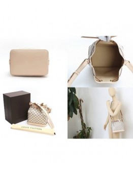 Louis Vuitton Damier Azur N41220 White