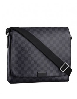 Louis Vuitton Damier District N41272 Black