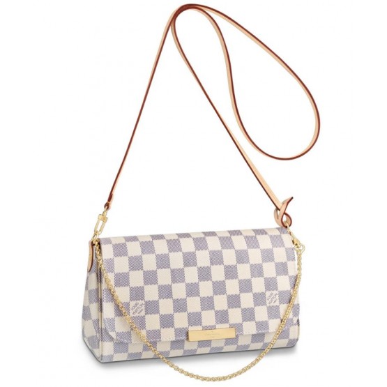 Louis Vuitton Damier Eva Clutch N41275 White