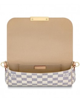 Louis Vuitton Damier Eva Clutch N41277 White