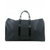 Louis Vuitton Damier Graphite Canvas Keepall N41413 Black