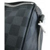Louis Vuitton Damier Graphite Canvas Keepall N41418 Black