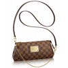 Louis Vuitton Damier Canvas Eva Clutch N55213 Brown