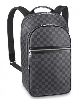 Louis Vuitton Michael Backpack N58024 Black