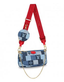 Louis Vuitton Multi Pochette Aessoires M44990 Blue