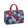 Louis Vuitton Speedy Bandouliere 30 M45041 Blue