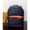Louis Vuitton Damier Cobalt Race Discovery Backpack PM N40157 Black