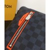 Louis Vuitton Damier Cobalt Race Discovery Messenger PM N40159 Black