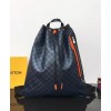 Louis Vuitton Drawstring Backpack N40170 Black
