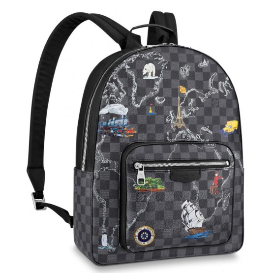 Louis Vuitton Josh Backpack N40199 Black