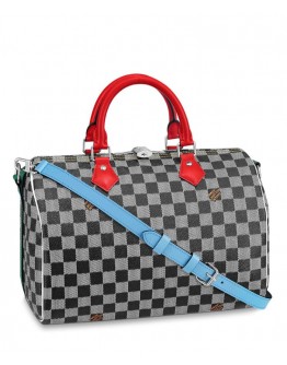 Louis Vuitton Speedy Bandouliere 30 N40236 Black