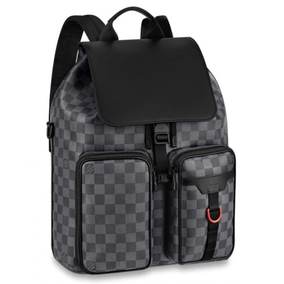 Louis Vuitton Utility Backpack Black