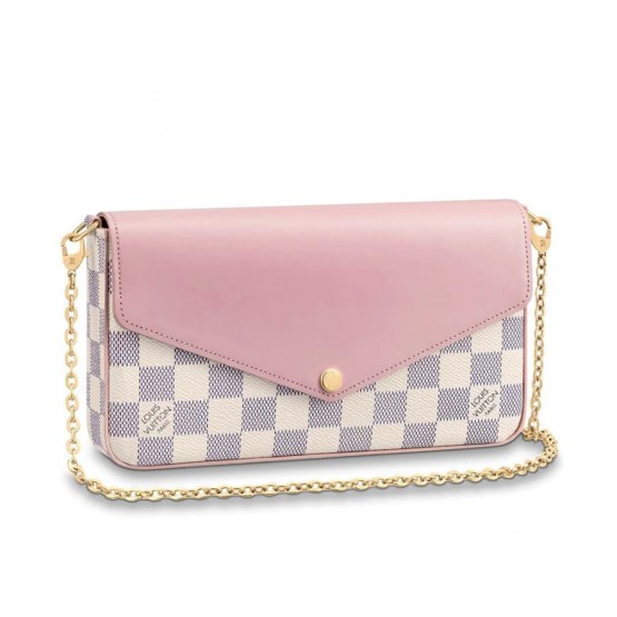 Louis Vuitton Pochette Felicie N60235 Pink