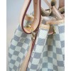Louis Vuitton Damier Bag N42222 White