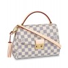 Louis Vuitton Croisette Damier Azur Canvas Bag White M41581