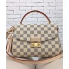 Louis Vuitton Croisette Damier Azur Canvas Bag White M41581