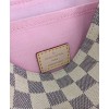 Louis Vuitton Croisette Damier Azur Canvas Bag White M41581