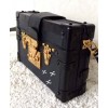 Louis Vuitton Monogram Petite Malle Tags M50013 Black