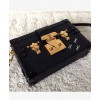 Louis Vuitton Monogram Petite Malle Tags M50013 Black