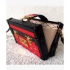 Louis Vuitton Monogram Petite Malle Tags M50013 Red
