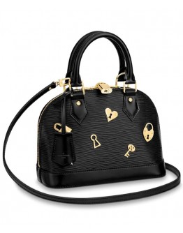 Louis Vuitton Alma BB M52884 Black