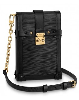 Louis Vuitton Pochette Trunk Verticale M67871 Black