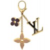 Louis Vuitton Fleur de Monogram Bag Charm M67119 Black