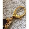 Louis Vuitton Fleur de Monogram Bag Charm M67119 Black