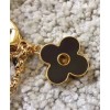 Louis Vuitton Fleur de Monogram Bag Charm M67119 Black