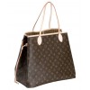 Louis Vuitton Monogram Neverfull M40157 Brown