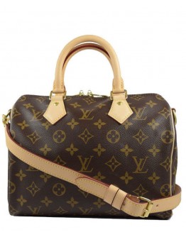Louis Vuitton monogram speedy M40390 Brown