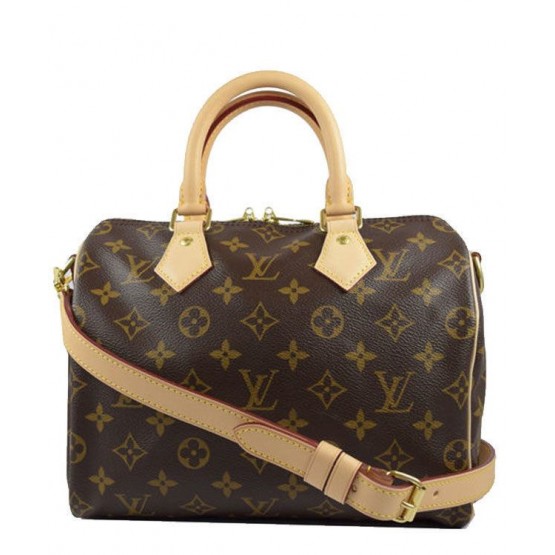 Louis Vuitton monogram speedy M40390 Brown