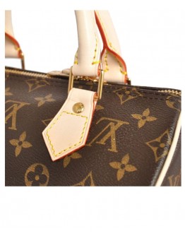 Louis Vuitton monogram speedy M40390 Brown