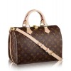 Louis Vuitton monogram speedy M40391 Brown