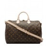 Louis Vuitton monogram speedy M40393 Brown