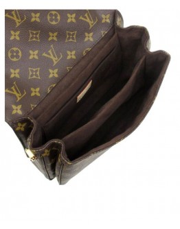 Louis Vuitton Monogram Pochette Metis M40780 Brown