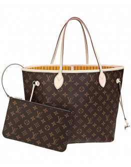 Louis Vuitton Monogram Neverfull M40997 Yellow