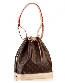 Louis Vuitton Monogram Canvas Petit Noe Bag M42224 Brown